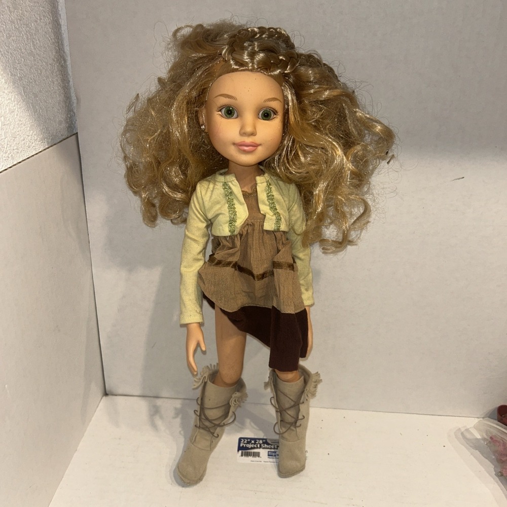 BFC Ink Kaitlin 18" Doll Cute With Cowgirl Outfit Clothes